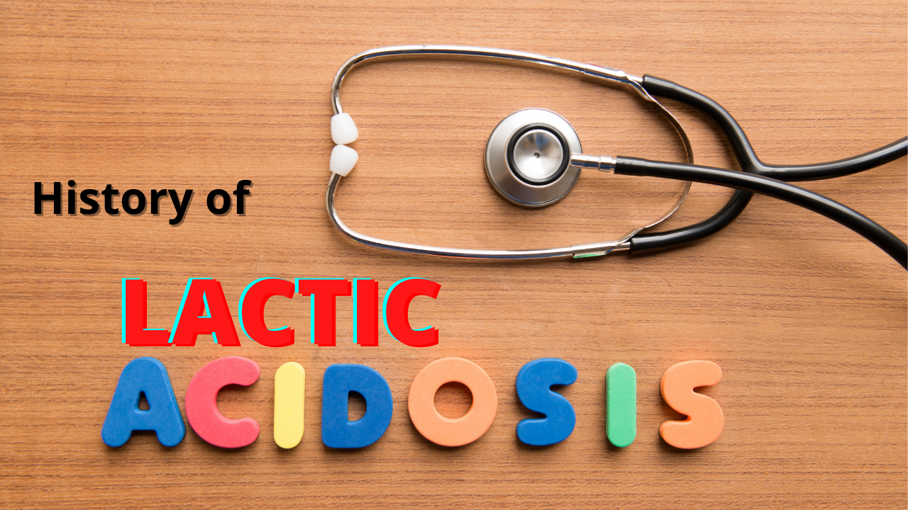 Stethoscope on a table with words Lactic acidosis
