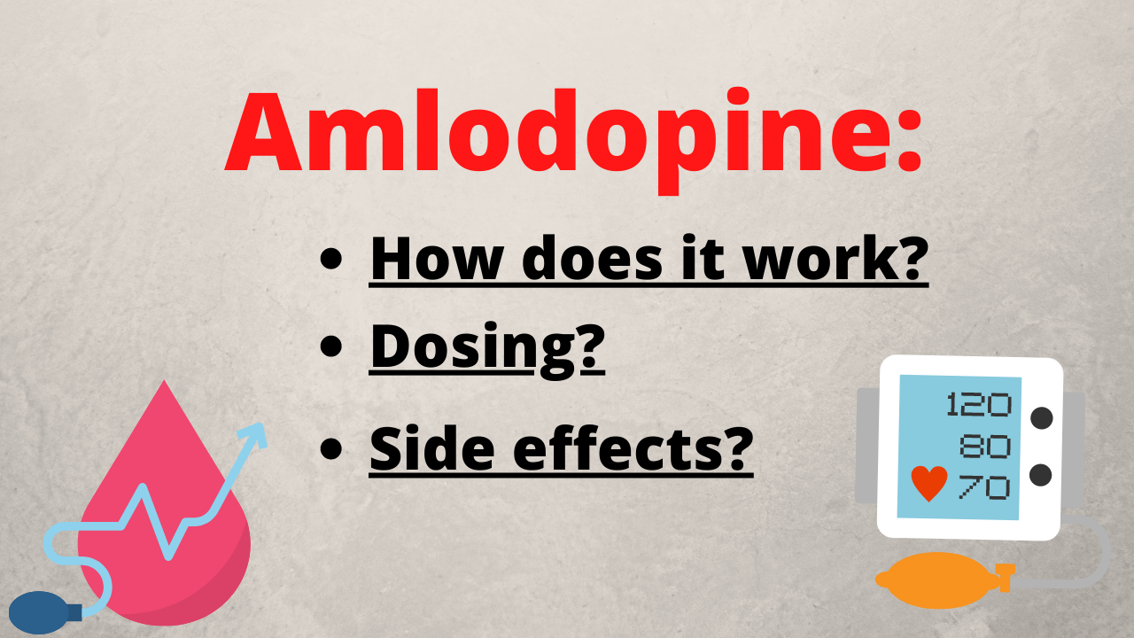 Blood pressure medication amlodipine