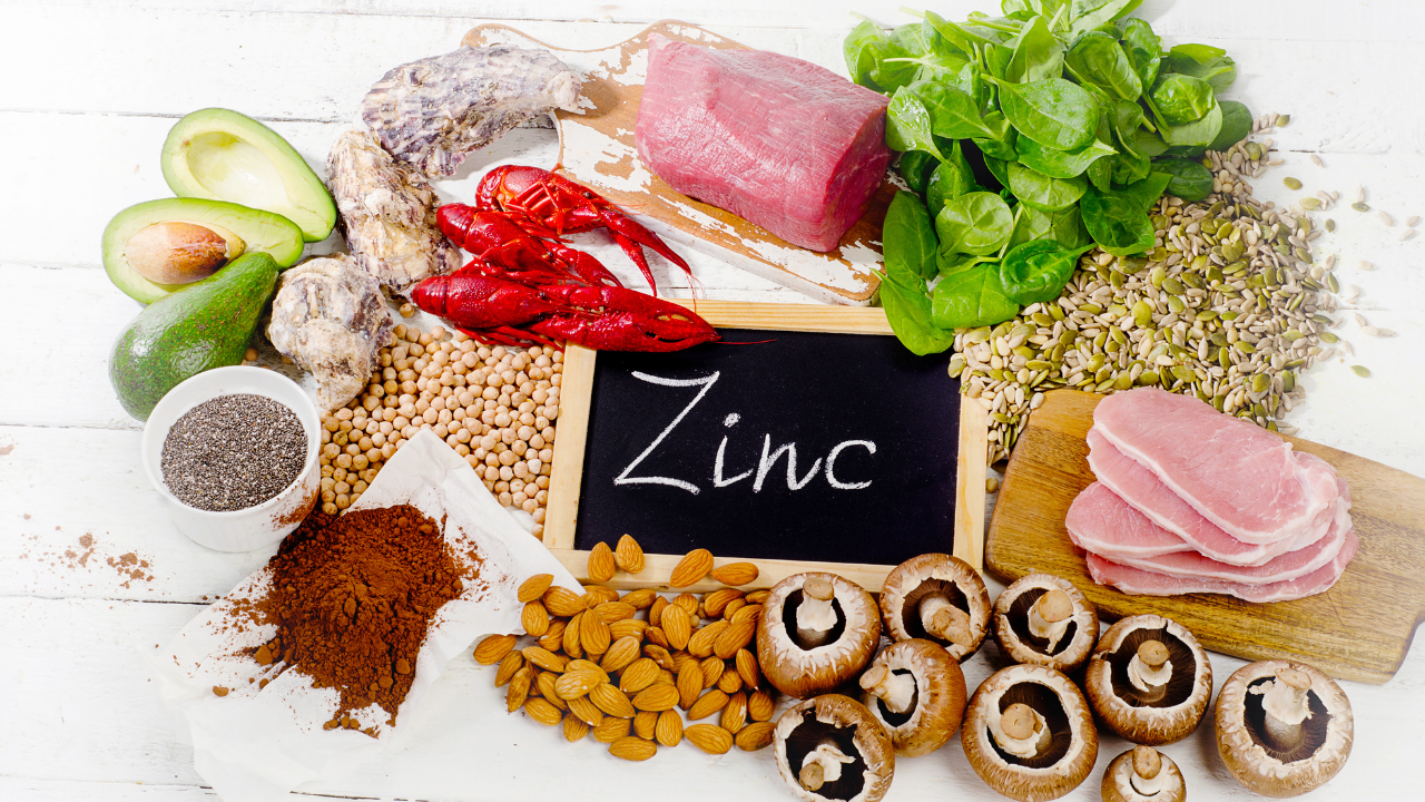 Food which are high in zinc