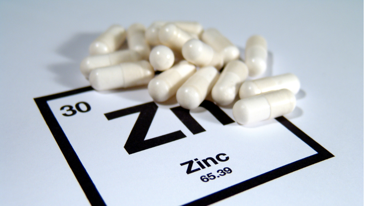 white zinc capsules