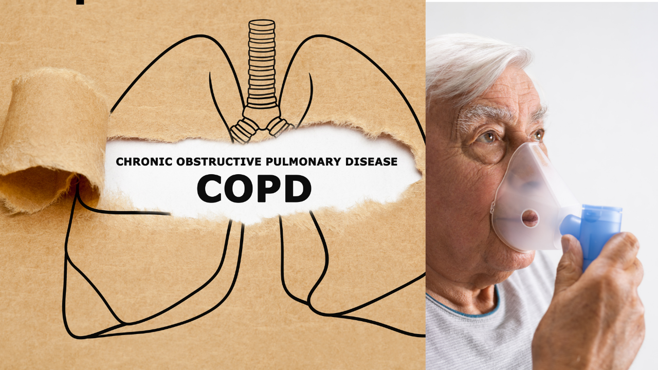 COPD patient and inhaler