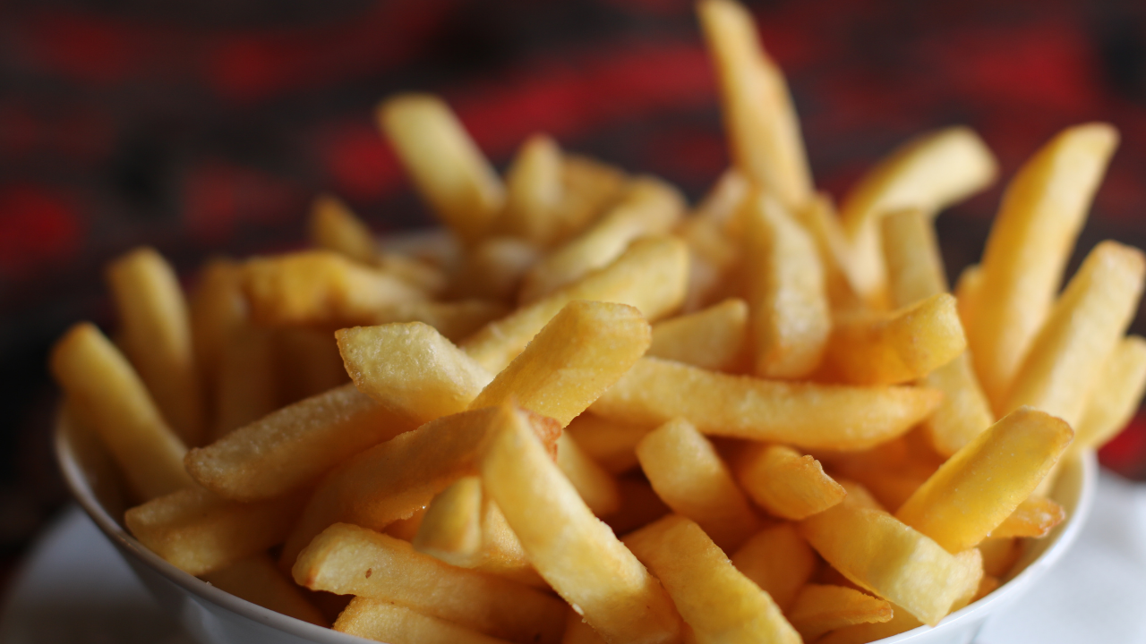 french fries in a bowl