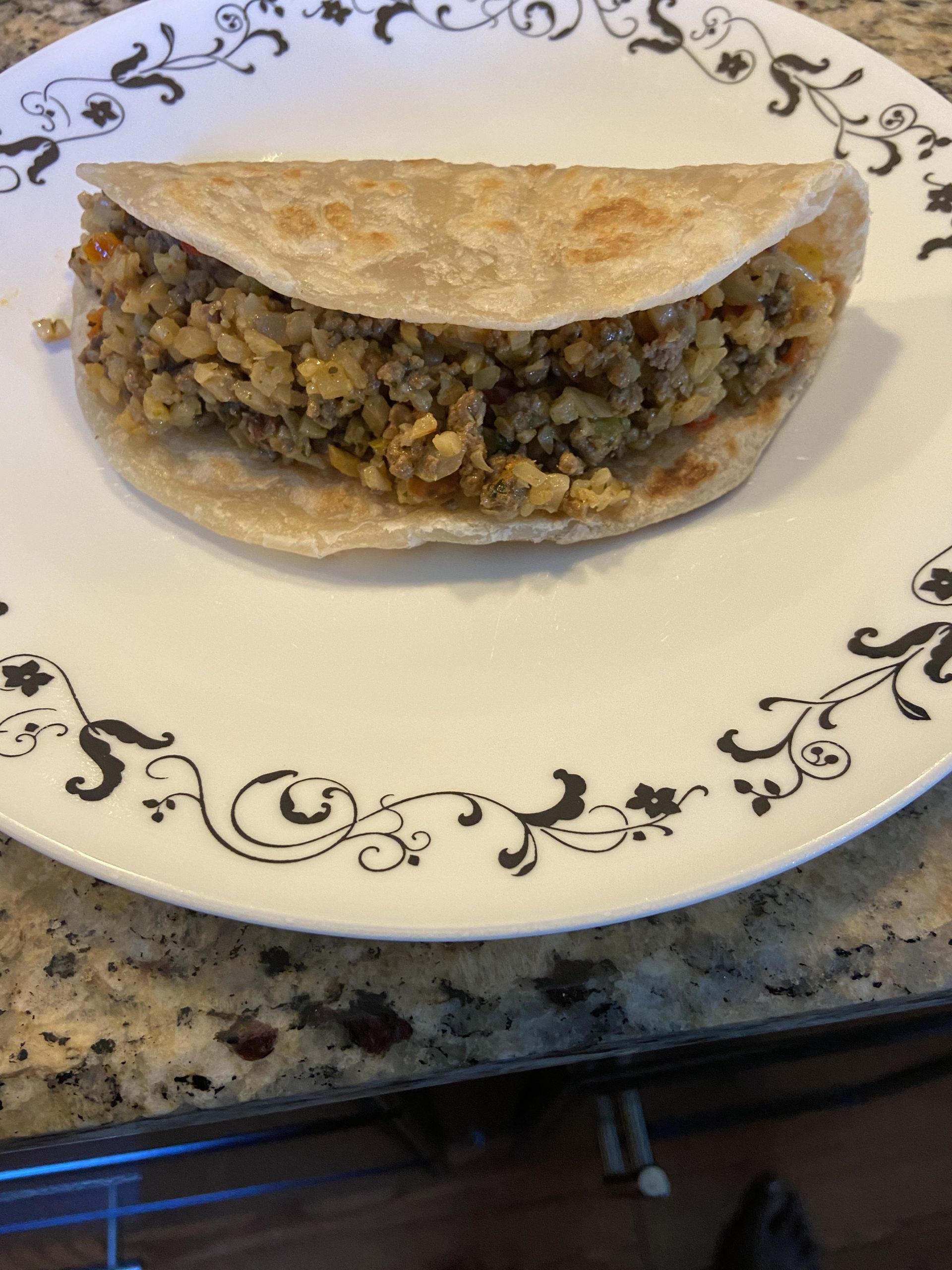 paratha taco