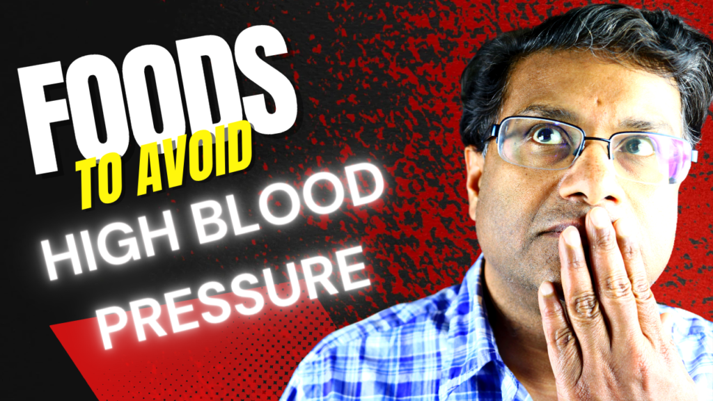 Thumbnail highlighting foods to avoid for Hypertension