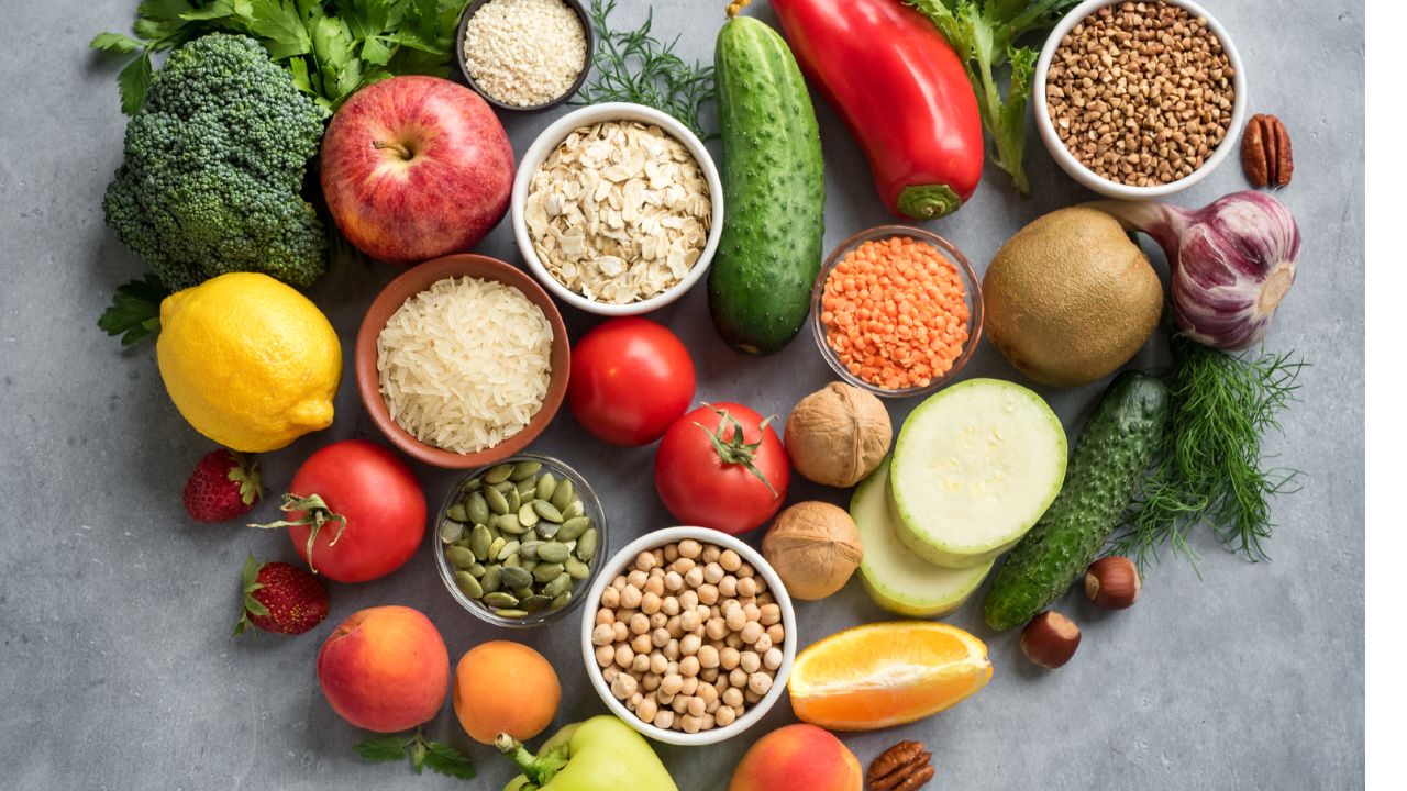 nutrient dense vegetables with whole grains