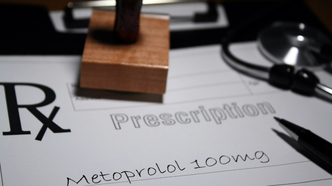 metoprolol prescription pad