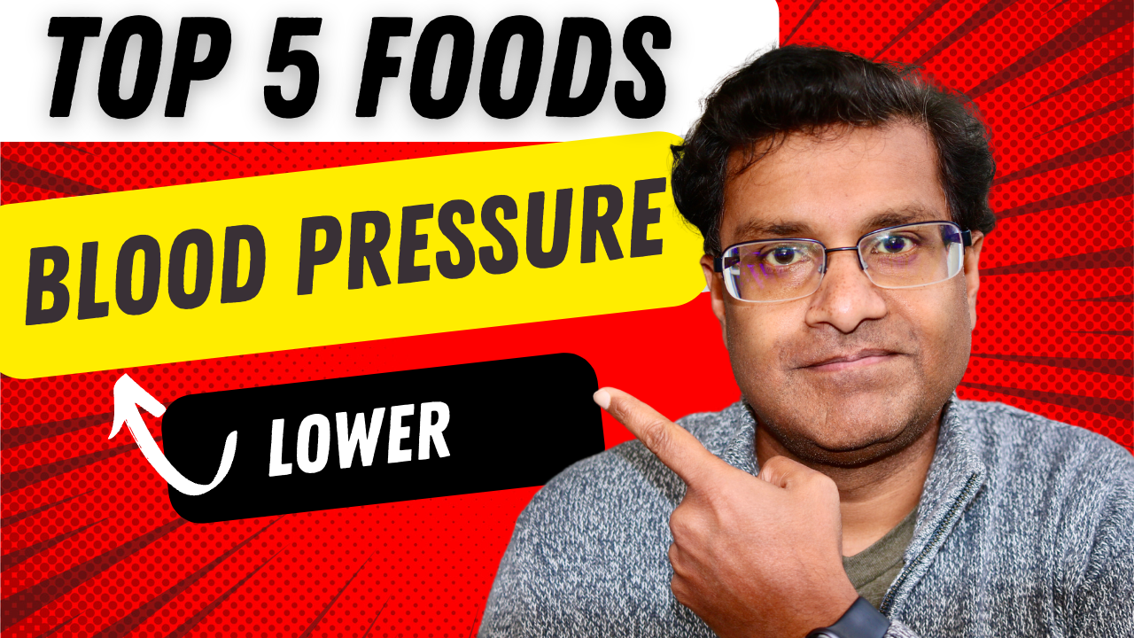 man pointing on thumbnail to foods reducing hypertension